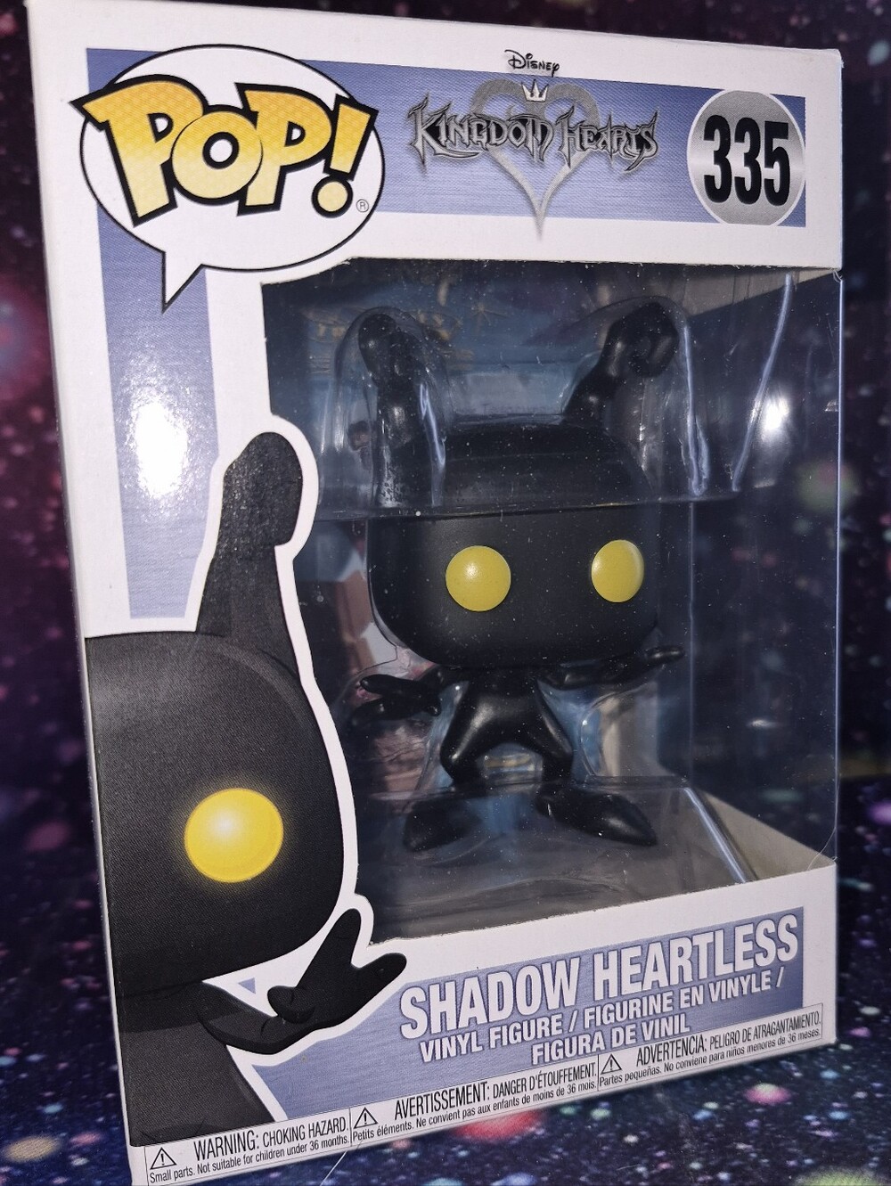 Funko Pop Disney Kingdom Hearts Shadow Heartless #335 NRFB Clean Box